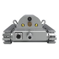 Robot de nettoyage de conduits de graisse industriels à haute pression RJ-Bot G36 pour cuisine, corps en acier inoxydable, étanche IP65