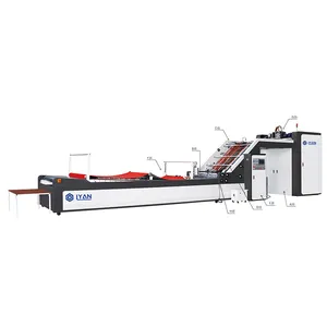 3 Ply Factory Price Semi Automatic Cardboard Flute Corrugated Box Board Paper Laminating Machine / Laminating Machine For Sale