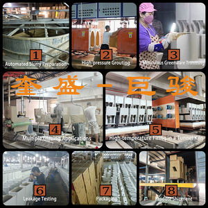 Modern Dual-Flush 300 mm Siphonic S-Trap One-Piece Ceramic Elongated Toilet <strong>Chinese</strong> <strong>Style</strong> Sanitary Ware for Home Hotel Villas - Product Image 6