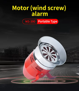 Sirena de Motor MS-390, Precio de Fábrica, 12V 24V 110V 220V, Sirena de Ataque Aéreo, <span class=keywords><strong>Bocina</strong></span> de Alarma Industrial, Sonido de Alto Decibelio para Auto <span class=keywords><strong>y</strong></span> Camión - Product Image 4