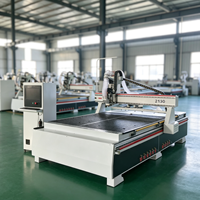 Machine de découpe CNC MEOKON 2130 robuste à 3 axes 9KW ATC avec grande table de travail, routeur à bois, précision stable pour la découpe du bois