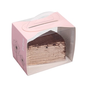 Impresión personalizada <span class=keywords><strong>de</strong></span> alta calidad Cupcake Cream puff Egg tarta Brownie Scone cheesecake mille-feuille Mont Blanc caja <span class=keywords><strong>de</strong></span> embalaje - Product Image 1