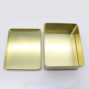 Bán buôn sang trọng Tùy chỉnh hình chữ nhật tinplate hộp thiếc cấp thực phẩm - Product Image 2