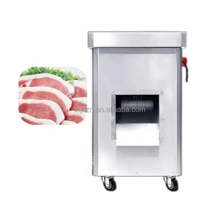 Equipo automático de procesamiento de carne Uso comercial Rebanador de carne fresca