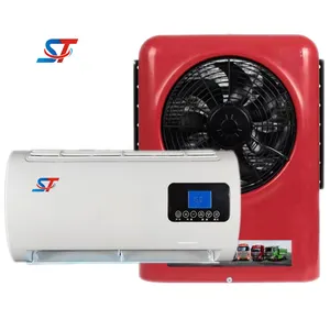 Ar condicionado elétrico, 12v/24v volt, estacionamento elétrico, ar condicionado, para caminhão, estacionamento, ar condicionado