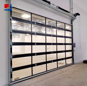 <span class=keywords><strong>Porte</strong></span> <span class=keywords><strong>de</strong></span> <span class=keywords><strong>garage</strong></span> <span class=keywords><strong>sectionnelle</strong></span> pliable pour villa, automatique, en verre dépoli, coulissante, 9x8, en alliage d'aluminium, anti-effraction, moderne - Product Image 4
