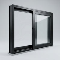 Ventanas Corredizas de Aluminio con Rotura de Puente Térmico y Doble Vidrio Templado para Exteriores, Personalizables, Impermeables, para Hoteles, con Certificación Energy Star