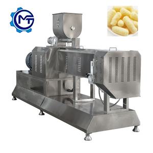 เครื่องทำขนมข้าวโพดอุปกรณ์พ่นและอัดขึ้นรูปพร้อมส่วนประกอบ PLC แหล่งพลังงานไฟฟ้าและก๊าซประสิทธิภาพสูง - Product Image 1