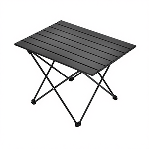 Tavolo <span class=keywords><strong>da</strong></span> Spiaggia Pieghevole in Alluminio Ultra Leggero, Tavolino Portatile <span class=keywords><strong>da</strong></span> Campeggio per Cucinare, Design Moderno per Arredamento Esterno - Product Image 1