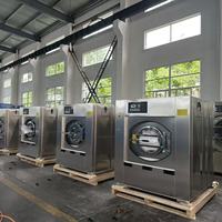 Industrial Automatic Commercial Hospital Laundry Washer Extractor Lines
