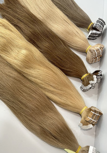 Dream Hair DR04 Hanoi Vietnamese Virgin Hair <b>Bleached</b> Tape Extensions Super Double Drawn High Quality Smooth Silky Tangle-Free - Product Image 2