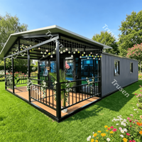 Maison modulaire personnalisable de haute qualité et confortable, maison préfabriquée, mini-maison avec salle de bain, cuisine, terrasse à vendre