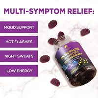Oem Private Label Black Cohosh Root Extract Gummies Menopauze Supplementen Voor Vrouwen