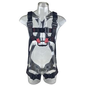 High-Altitude Safety Harness for Outdoor Construction Fall Prevention Polyester Air Conditioning Installation <b>Belt</b> Double Rope - Product Image 1