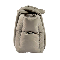 Sac à langer pour poussette en nylon avec porte-gobelet et matelas à langer, imperméable, écologique, moelleux, pliable, fermeture éclair, toutes saisons