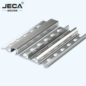 Foshan Fabriek Jeca Aluminium Tegel Trim Multi-Vorm Aluminium Profiel Voor Muur Hoek Rand Moderne Stijl Tegel Strips