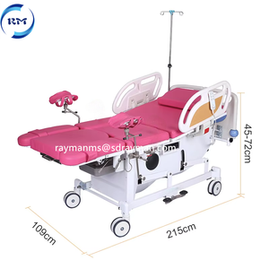 Table d'accouchement portable pour hôpital, <span class=keywords><strong>lit</strong></span> d'examen gynécologique, <span class=keywords><strong>lit</strong></span> d'accouchement chirurgical intégré, <span class=keywords><strong>lit</strong></span> de maternité et de salle de soins - Product Image 5