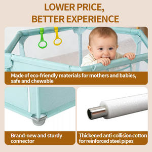 Parc pour enfants hexagonal détachable, best-seller, pour les jeux des enfants et la sécurité des enfants - Product Image 4