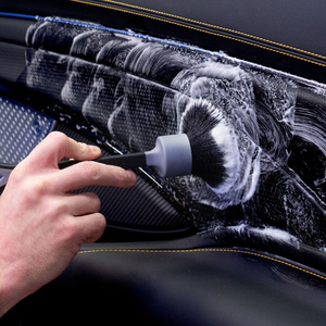 Cepillo de Limpieza para Interiores de Auto, Ergonómico, Multiusos, Ultra Suave, con Mango de Goma, 2 Piezas, Calidad Premium, con Logotipo Personalizado - Product Image 2