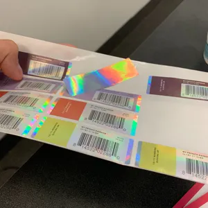 holographic stamping inkjet printable label