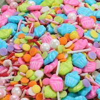 Décorations pour cupcakes pour la Journée des enfants, vermicelles colorés, aiguilles de sucre assorties, 1000g en sachet pour la pâtisserie, les desserts, la décoration de glaces