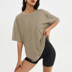 Women's White V-neck Short Sleeve Regular Fit 100% Cotton Jersey Eco-Friendly Casual Solid Breathable Spring Summer Top - Product Image 1