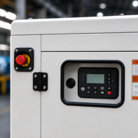 Groupe électrogène diesel LINGGE Pekins 100 KVA 80 kW super silencieux, refroidi par eau, pour usage commercial et industriel, alimentation de secours