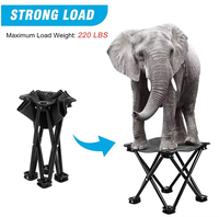 Haute qualité Mini sac à dos pliable chaise de Camp extérieur adulte Portable tabouret Pop up Camping tabouret