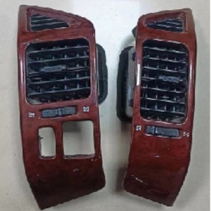 Cubiertas para las Rejillas de Ventilación del Tablero de Mitsubishi Pajero 2000-2006, Lado del Conductor y del Pasajero, Material ABS, Fijación con Tornillos - Product Image 1