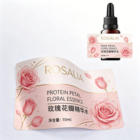 Étiquettes personnalisées Jinyu imperméables pour entreprises, conception sans marque, nom commercial, logo personnalisé, étiquettes cosmétiques