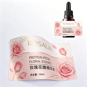 Étiquettes personnalisées Jinyu imperméables pour entreprises, conception sans marque, nom commercial, logo personnalisé, étiquettes cosmétiques - Product Image 2
