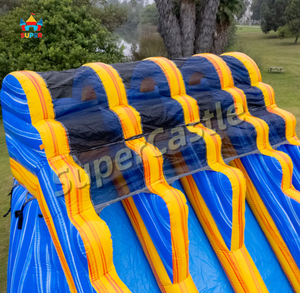 <span class=keywords><strong>Toboggan</strong></span> aquatique gonflable commercial à trois voies, équipement géant de parc aquatique, <span class=keywords><strong>toboggan</strong></span> aquatique extérieur <span class=keywords><strong>avec</strong></span> <span class=keywords><strong>piscine</strong></span> à jets d'eau pour les entreprises - Product Image 6