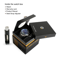 Montre de prière islamique Adhan Fajr Alfajr Pilgrimage Clock Watch Al Fajr Azan pour les prières musulmanes, en acier inoxydable