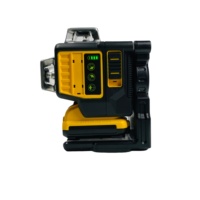 Niveau laser auto-nivelant 12V Lithium-Ion avec 360° °   Lignes vertes horizontales et verticales, couverture sur 3 côtés