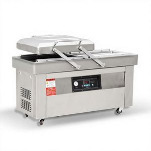 Machine d'emballage sous vide à double chambre pour aliments, viande, saucisses, poisson, légumes, vente en gros d'usine, 400-500 pièces/heure - Product Image 3