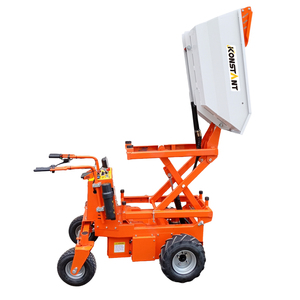 Mini-dumper électrique KONSTANT avec chargeur frontal, système hydraulique complet, <span class=keywords><strong>brouette</strong></span> motorisée de <span class=keywords><strong>chantier</strong></span> – Qualité garantie - Product Image 5