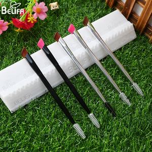 Nouveau carré incliné maquillage sourcil brosse lisse correcteur brosse toile sourcil raide carré correcteur brosse pour sourcil - Product Image 6