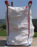 Commandez des sacs jumbo FIBC de 1000 kg conformes CE/FDA, design pliable pour des économies logistiques