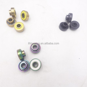 ลูกปืน 608ZB เคลือบสีรุ้ง 608 พร้อมตัวเว้นระยะในตัว สำหรับสกูตเตอร์/สเก็ตบอร์ด/ลองบอร์ด  พร้อมลูกเหล็กหรือลูกเซรามิก - Product Image 6