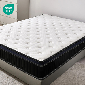 Tùy Chỉnh Sang Trọng Cao cấp Nệm Thân Thiện Với Môi Dây Kéo Bộ Nhớ Bọt Pad Mùa Xuân Nệm Bìa - Product Image 3