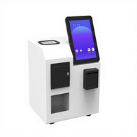 Kiosque de dépôt d'espèces et de pièces de monnaie JR-500 pour l'intérieur avec fonctionnalité SDK pour la collecte de paiements des petites entreprises, impression de reçus