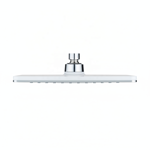 Moderna <span class=keywords><strong>Soffione</strong></span> <span class=keywords><strong>Doccia</strong></span> Quadrato-Rotondo da 13 Pollici in ABS Cromato con 1 Modalità, Effetto Pioggia, Facile Installazione per Appartamenti - Product Image 4