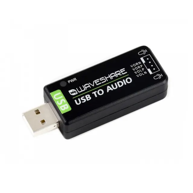 USB Sound Card USB Audio Module Driver-Free External Audio Converter For Raspberry Pi
