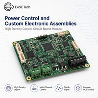 EvolE Tech EVOL-289, Ensamblaje de PCB de Control Industrial de Alta Densidad, 24V DC, 32 Canales de E/S, Conector Multiterminal, Diseño Compacto