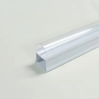 Diffuseurs de lumière LED en polycarbonate coextrudé double couche modernes, avec paroi intérieure givrée, légers, écologiques et anti-éblouissement