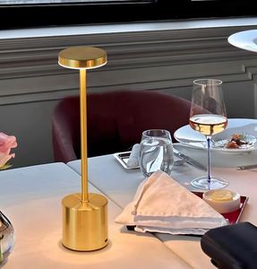 Portable LED Wireless <b>Touch</b> Desk <b>Lamp</b> Rechargeable Table Light 3 Colors Dimmable Bedside Creative Ambient <b>Lamp</b> for Room Decor - Product Image 3