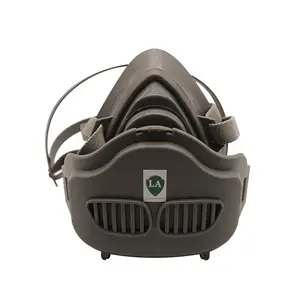Toz maskeleri yarım yüz maskeleri anti-zararlı gaz anti-toz TPE maskeleri özel toz maskesi OEM
