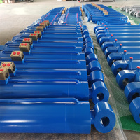 Vérins hydrauliques à piston pour stabilisateurs de véhicules industriels avec moteur, support de machinerie en acier robuste