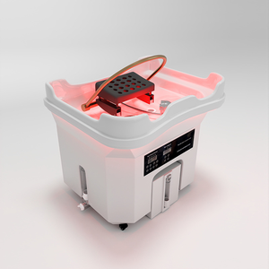 Nuevo modelo de lavacabezas móvil para terapia capilar, dispositivo de peluquería con circulación de agua, vapor y máquina de lavado para terapia capilar - Product Image 3