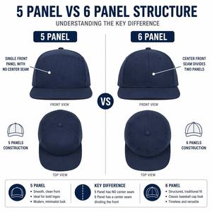 Casquette de baseball unisexe personnalisée de haute qualité, motif léopard vieilli, 6 panneaux, visière longue réglable, style hip-hop, vente en gros - Product Image 6
